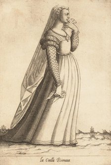 La Citella Romana (Maiden), ca. 1580. Creator: Attributed to Pietro Bertelli.