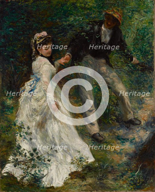 The Promenade, 1870. Creator: Pierre-Auguste Renoir.