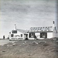 First & Last House in England, Land's End, Cornwall, c1955. Creator: Arthur Charles Kirby Ware.