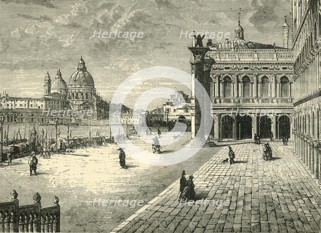 'View in Venice: The Molo', 1890.   Creator: Unknown.