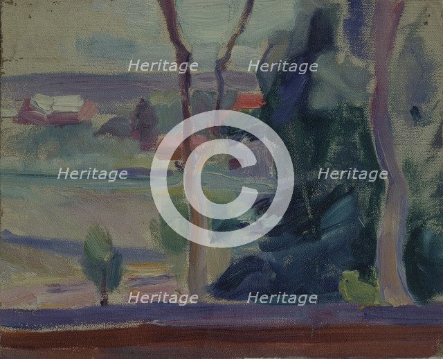 Landscape, 1905. Artist: Guro, Yelena Genrichovna (1877-1913)