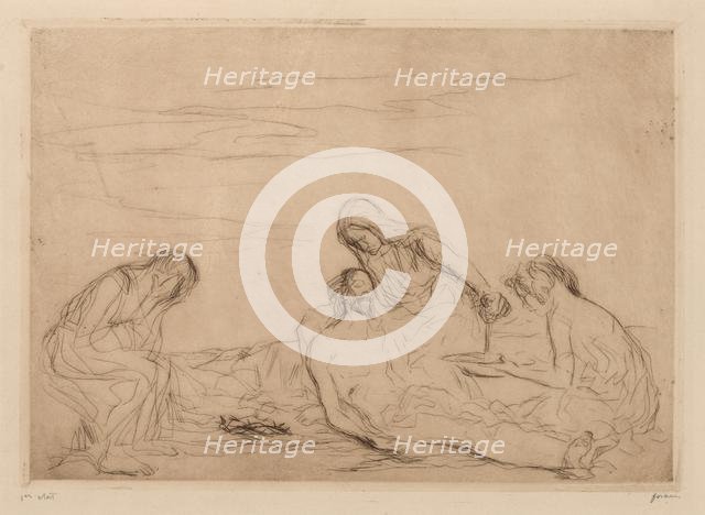 Pieta. Creator: Jean Louis Forain (French, 1852-1931).