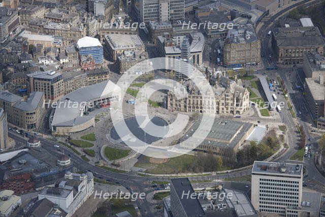 Centenary Square, Bradford, West Yorkshire, 2016. Creator: Dave MacLeod.