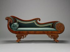 "Grecian" couch, about 1825-1835. Creator: Unknown.