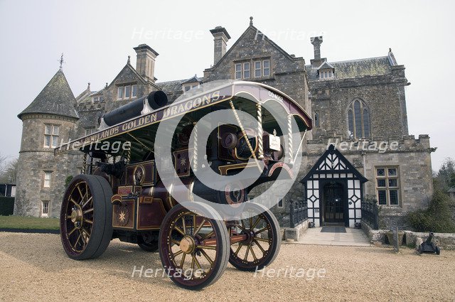 1921 Burrell Earl Beatty Showman'sTraction engine Artist: Unknown.