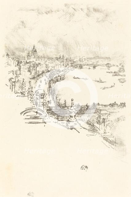 Little London, 1896. Creator: James Abbott McNeill Whistler.