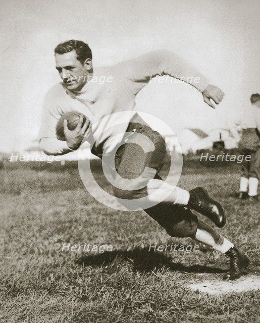 Harold Edward 'Red' Grang, American Football player, mid 1920s. Artist: Unknown