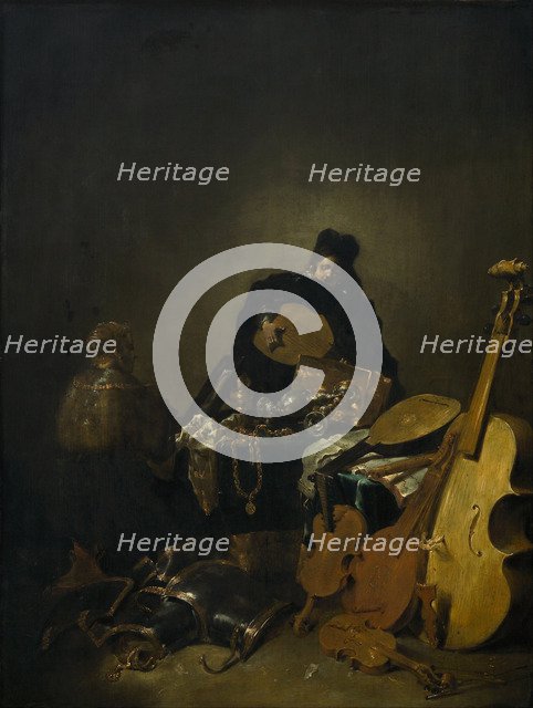 Allegory of Vanity, c. 1640. Artist: Bramer, Leonaert (1596-1674)