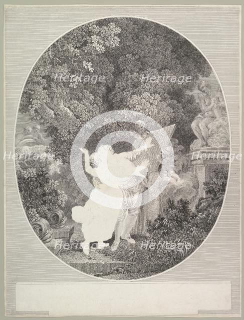 The Pledge of Love, 1786. Creator: Jean Mathieu.