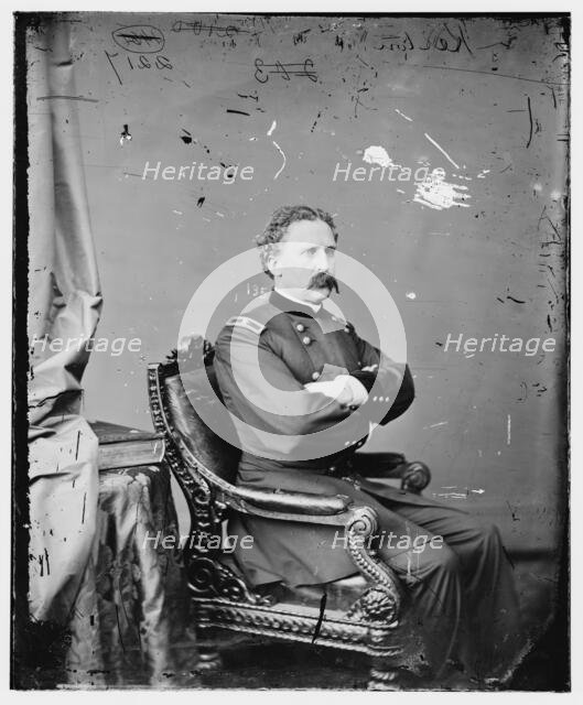 General John C. Kelton, US Army, between 1860 and 1875. Creator: Unknown.