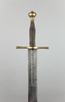 Sword of Justice, Solingen, late 17th century. Creator: Unknown.