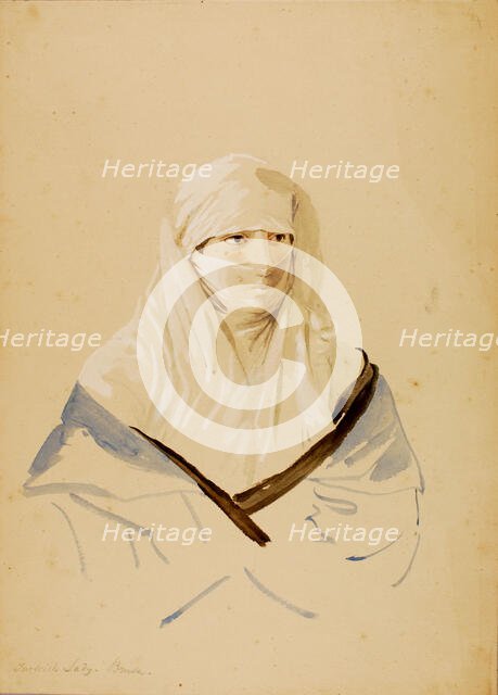 Turkish Lady of Brusa, n.d. Creator: Miner Kilbourne Kellogg.