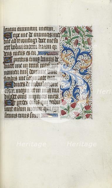 Book of Hours (Use of Rouen): fol. 92r, c. 1470. Creator: Master of the Geneva Latini (French, active Rouen, 1460-80).