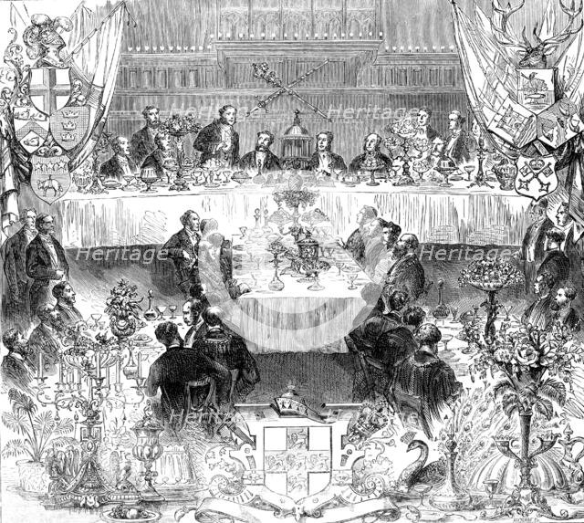 The Lord Mayor's Table, 1873. Creator: H. Crane.