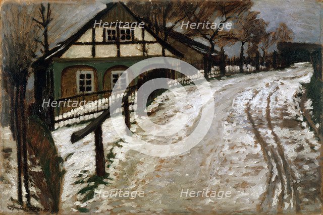 'Thaw', late 19th or 20th century. Artist: Gustav Holstein