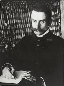 Portrait of Thomas Mann (1875-1955), c.1900. Creator: Anonymous.