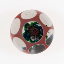 Paperweight, France, c. 1845-60. Creator: Saint-Louis Glassworks.