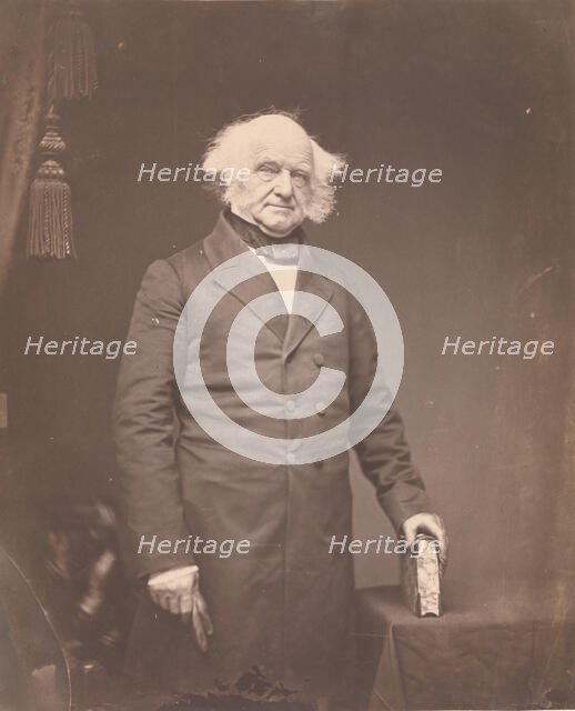 President Martin Van Buren, 1855-58. Creator: Mathew Brady.