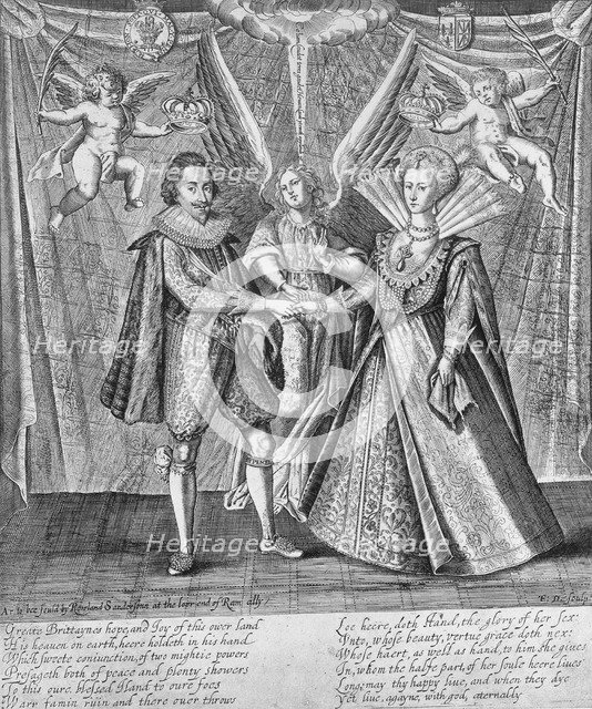 Celebration of the Marriage of James VI of Scotland and Anne of Denmark, 1589 (c1610-1625). Artist: Francis Delaram