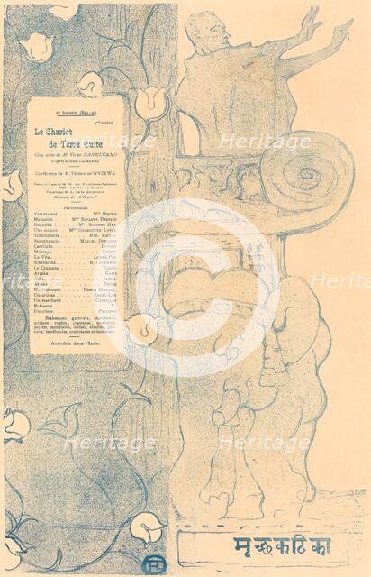 Le Chariot de terre cuite, 1895. Creator: Henri de Toulouse-Lautrec.