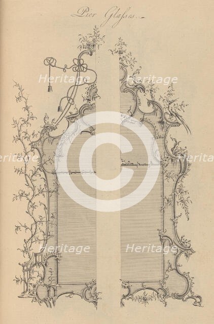 A General System of Useful and Ornamental Furniture..., 1759-1763. Creator: Matthew Darly.