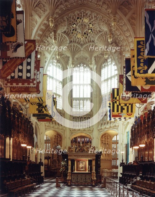 Henry VII's Chapel, Westminster Abbey, London, 1995. Artist: Eric de Maré