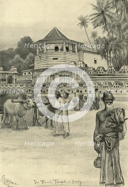 The Temple of the Tooth, Kandy, Ceylon, 1898. Creator: Christian Wilhelm Allers.