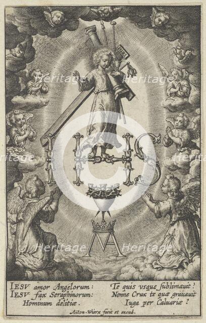 Sacred Monogram. Creator: Antonius Wierix.