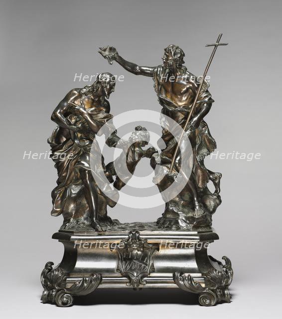 Baptism of Christ, designed 1645-1646, probably made 1650-1655. Creator: Alessandro Algardi (Italian, 1598-1654).