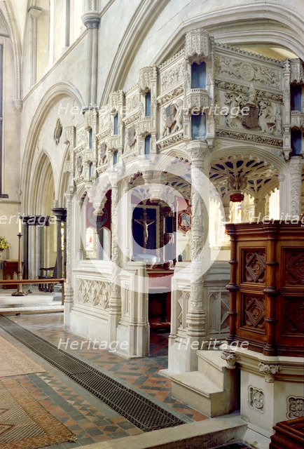 The de la Warr Chantry, Boxgrove Priory, Boxgrove, West Sussex, c1965-c1969.  Artist: Laurence Goldman