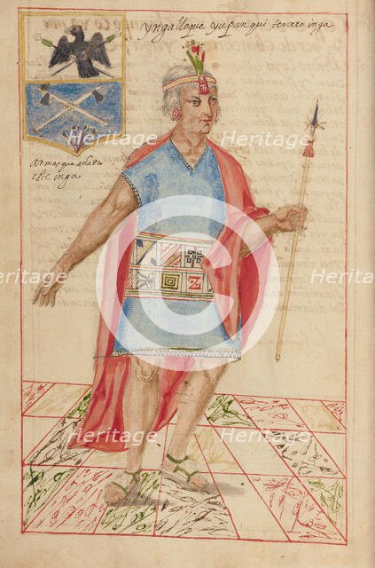 Lloque Yupanqui, completed in 1616. Creator: Unknown.