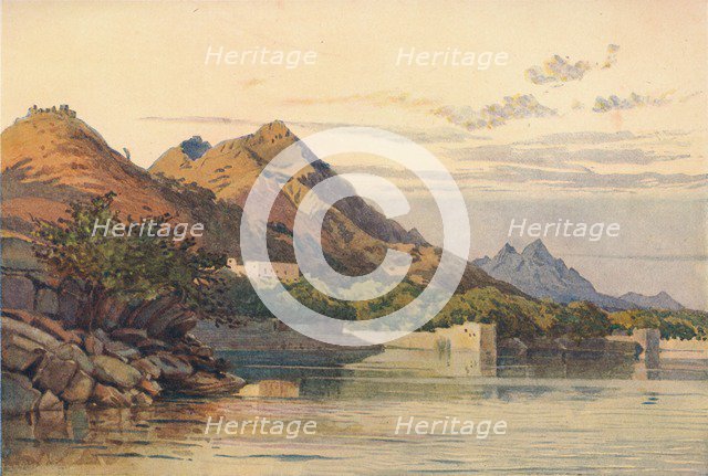 'The Ana Sagar, Ajmere', c1880 (1905). Creator: Alexander Henry Hallam Murray.