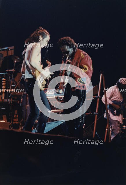 Miles Davis and his Fusion Group, North Sea Jazz Festival, Netherlands, 1991. Creator: Brian Foskett.