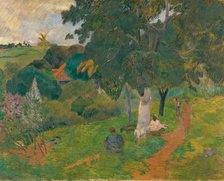 Coming and Going, Martinique, 1887. Artist: Gauguin, Paul Eugéne Henri (1848-1903)