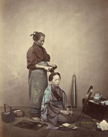 The Toilet, 1866-1867. Creator: Felice Beato.