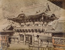 'View of Yomeimon Gate - Shinto Temple Nikko', c1890-1900. Artist: Unknown.