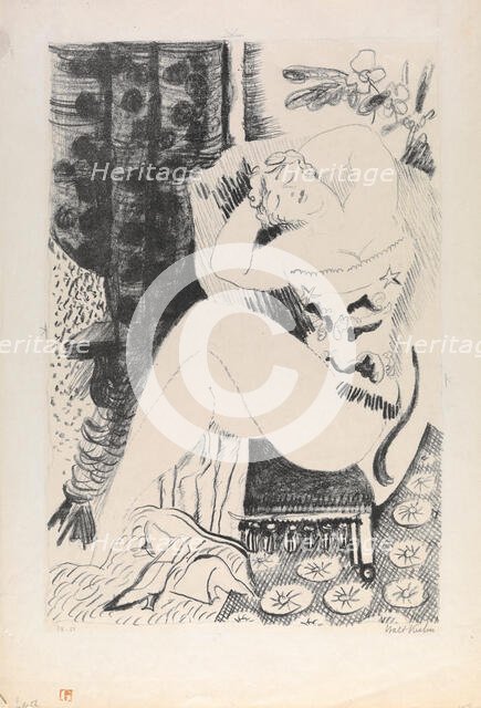 Edith, about 1930. Creator: Walt Kuhn.