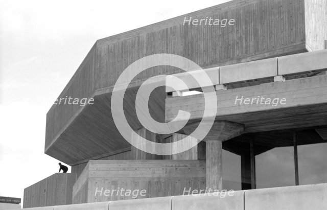 Queen Elizabeth Hall and Purcell Room, Belvedere Road, South Bank, Lambeth, London, c1967-1980. Artist: Eric de Maré