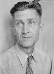 JRButler, President of the Southern Tenant Farmer's Union, Memphis, Tennessee, 1938. Creator: Dorothea Lange.