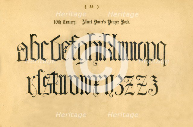 '16th Century. Albert Durer's Prayer Book', 1862. Artist: Unknown.