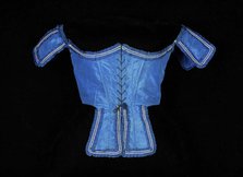 Bodice, American, ca. 1865. Creator: Unknown.