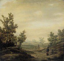 Road in the Dunes, c.1629-c.1684. Creator: Claes van Beresteyn.