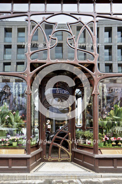 Daniel Ost Floriste, Brussels, Belgium, (c1900), c2014-2017. Artist: Alan John Ainsworth.