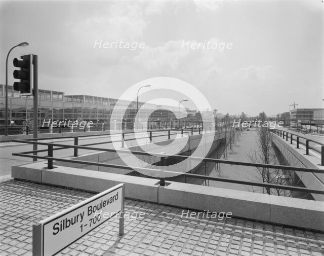The Shopping Centre, Silbury Boulevard, Milton Keynes, Buckinghamshire, 06/06/1979. Creator: John Laing plc.