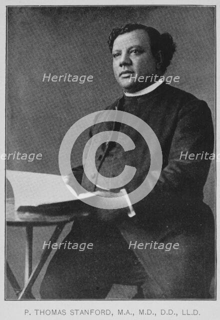 P. Thomas Stanford, M.A., M.D., D.D., LL.D., 1897. Creator: Unknown.