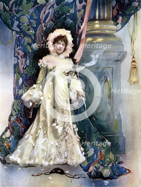 Vane Featherstone in The Price of Peace, c1902.Artist: Ellis & Walery