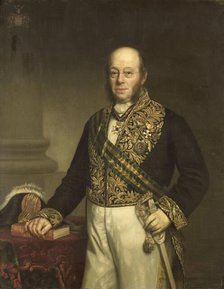 Ludolph Anne Jan Wilt Baron Sloet van de Beele (1806-90). Gouverneur-generaal (1861-66), 1867. Creator: Barend Leonardus Hendriks.