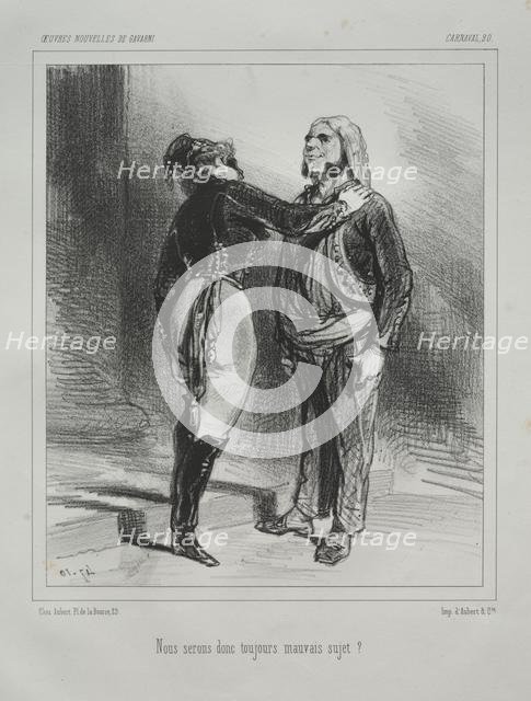 Carnaval. Creator: Paul Gavarni (French, 1804-1866).