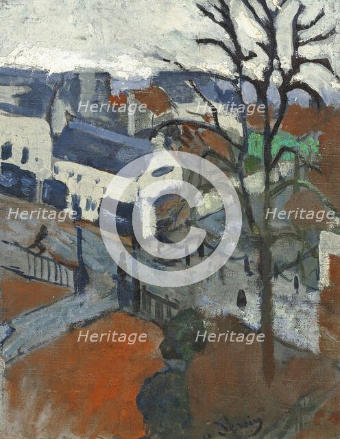 Chatou sous la pluie (Chatou in the rain), c1901. Creator: Derain, Andrè (1880-1954).