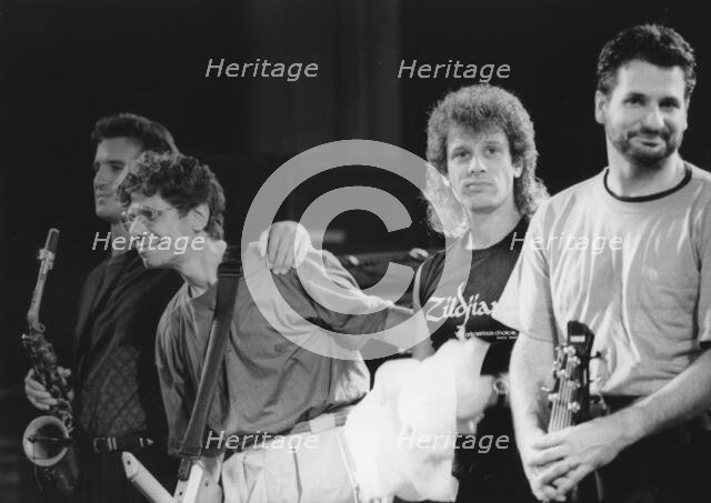 Chick Corea, Eric Marienthal, Dave Weckl, John Patitucci, Norwich, 1990. Creator: Brian Foskett.